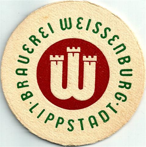 lippstadt so-nw weissen rund 1-2a (215-schrift grn-m rot-grnrot)